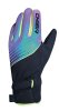 Chiba Kids Waterproof Gloves rainbow reflective/black S