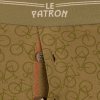 Le Patron Boxers Bicycles olive green riviera blue L